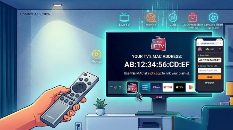 Step-by-Step Installation of Smart IPTV on Samsung & LG Smart TV