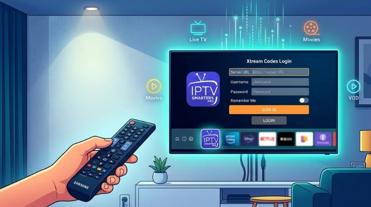 install iptv smarters pro on samsung